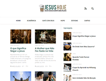 Tablet Screenshot of jesushoje.com